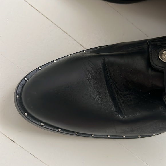 Freda Salvador lace up boots with stud details - Picture 3 of 5